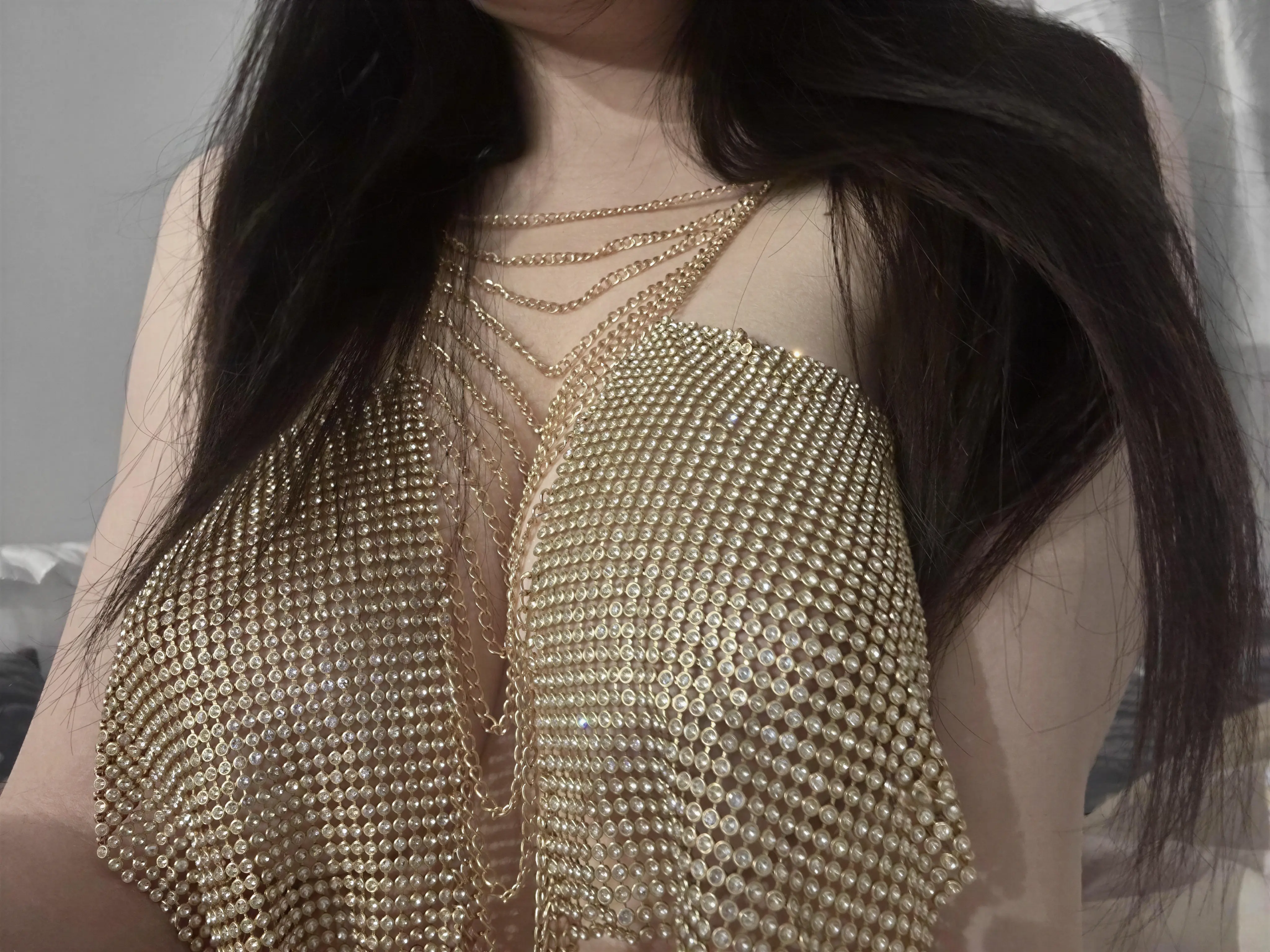 玫桃泡芙 – 金链里面的大mimi 8P